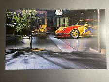 1997 Porsche 911 Cup 3.8 Coupe Showroom Advertising Poster - RARE Awesome L@@K picture