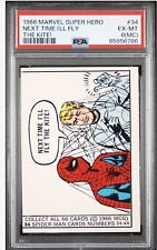 1966 Marvel Superheroes Spiderman #34 Rookie Card PSA 6 MC picture