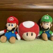 Mario, Luigi, Super Mushroom Super Mario stuffed toys bulk sale San-Ei Boeki Kaw picture