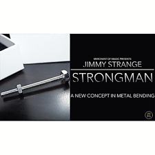 STRONG MAN STRONGMAN BEND A STEEL BOLT WITH YOUR MAGIC POWER JIMMY STRANGE EASY picture