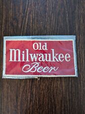 Vintage Old Milwaukee Patch Large 8
