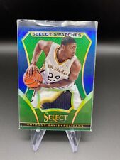 2013-14 SELECT ANTHONY DAVIS SELECT SWATCHES PRIZM JERSEY 2/5 2ND YEAR HOT RARE picture
