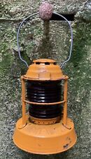 Vintage DIETZ NIGHT WATCH Lantern-Made in Syracuse, New York RED See Description picture