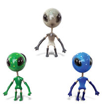 CoTa Global Alien Refrigerator Bobble Magnets Set of 3 - Space Aliens Magnets picture