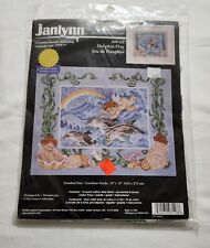 Vintage 1998 Janlynn DOLPHIN PLAY Counted Cross Stitch Kit - #08-118 picture