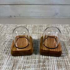 Two Small Glass Dome Stands - Anytime Gifts picture