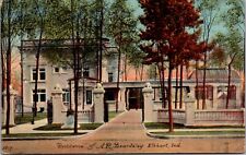 Postcard Residence of A.R. Beardsley in Elkhart, Indiana picture