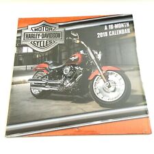 Harley Davidson Motorcycle 12 x 12 in Square 2019 Wall Calendar picture