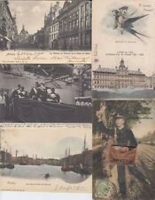 ANTWERP ANVERS BELGIUM 11 Vintage Postcards Mostly Pre-1940 (L3608) picture