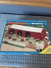 VTG ERTL Farm Country Beef Cattle Set 4311 Pieces New Sealed Animal Figures 1993 picture
