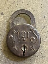 Vintage Corbin Mars Padlock & Key  picture
