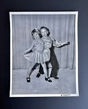 Vintage Photograph Adorable Little Tap Dancers 1950’s Original 8”x 10” picture