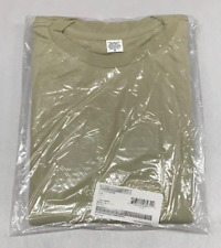 Moisture Wicking Polyester Athlete's T Shirt ( 3 Pack ) Sand - Medium NEW USGI picture