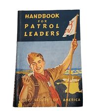 Boy Scouts of America - Handbook for Patrol Leaders (Softcover, 1950 Vintage) picture