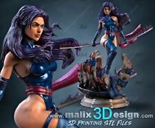 Psylocke X-Men 1/8 Unpainted Blank Kit Model GK Resin Figure 26cm Hot Toy Stock picture