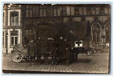 c1910's WWI US Medical Truck Mons Belgium RPPC Photo Posted Antique Postcard picture