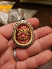 Red Gold Silver Thai Amulet of Unknow Maker, See Pictures picture