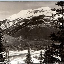 c1950s Silverton, CO RPPC Birds Eye from Highway Sanborn Real Photo PC Colo A113 picture
