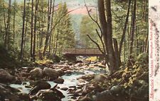 Postcard NY Adirondacks Mts Wilmington Notch Brook UDB Vintage PC f4043 picture