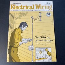 Vintage 1969 Sears Simplified Electrical Wiring Instruction Book DIY Booklet picture