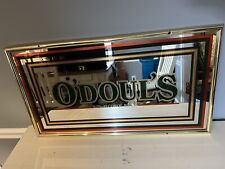 o’douls non-alcohol brew bar mirror vintage RARE HTF excellent 27x15” large EUC picture