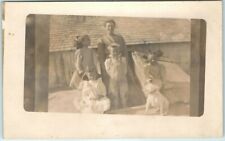 Postcard - Family Scene Vintage Picture picture