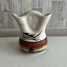 southern mini Wedding Vase Small Signed Native American picture