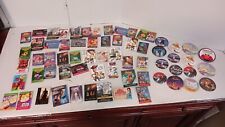 65 Vintage 1990's Movie Release Disney & More Promo Buttons Pinbacks Walmart Ads picture