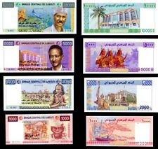 Djibouti - P-42 to 45 - 4 Piece Set - 2002-2005 dated Foreign Paper Money - Pape picture