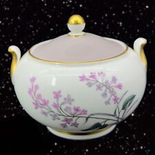 VINTAGE WEDGWOOD MILFORD BONE CHINA Sugar Bowl Made In England Porcelain Painted picture