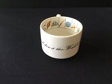 Vintage Jon Anton Fortune Telling Tea cup England Repaired Taltos Ironstone picture