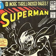 DC Comics Superman Vol 42 No. 354 1980 Writer Cary Bates Curt Swan Penciler picture