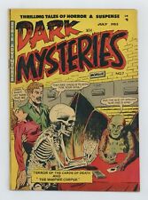 Dark Mysteries #7 VG 4.0 1952 picture