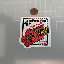 SMALL SUPER CHEVY SHOW 1996 Sticker Decal RACING ORIGINAL old stock picture