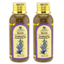 Lot of 2 pcs Aromatic Anointing Oil with Hyssop Certified Holy Land 1fl.oz/30 ml picture