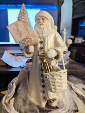 *NIB* Last One Peaceful Winter Santa w/ Basket fr the Bethany Lowe Collection picture