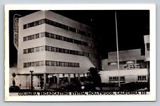c1948 RPPC Columbia Broadcasting System (CBS) Hollywood CA VINTAGE Postcard picture