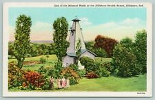 Dillsboro Indiana~Dillsboro Health Resort~Mineral Well~Guests in Garden~1945 picture