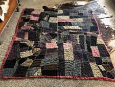 Antique Crazy Quilt 1937 B.J. From Kentucky Family Heirloom 69