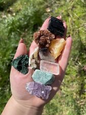 Small Mineral Specimens Lot- Aragonite, Malachite, Amethyst, Amazonite & More picture