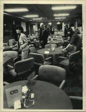 1985 Press Photo Albany, NY off track betting parlor being readied for customers picture