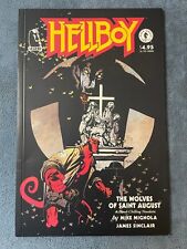 Hellboy The Wolves Of Saint August 1995 Dark Horse Comic Book Mike Mignola VF+ picture