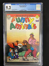 FUNNY AMINALS #1 Robert Crumb Cover/Story CGC 9.2 - First Maus - Art Spiegelman picture