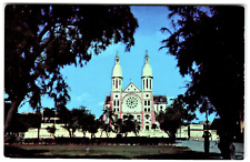 Postcard Chrome Roman Catholic Cathedral Port-au-Prince, Haiti picture