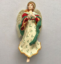 1999 Angel Song ~ Holly Gown, Sparkling Wings ~ Hallmark Ornament picture