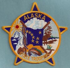 ALASKA STATE TROOPER SHOULDER PATCH picture
