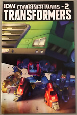 Transformers Robots In Disguise #40 Combiner Wars Prime Variant A IDW NM/M 2015 picture