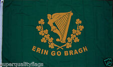 NEW 3x5 ft ERIN GO BRAGH ST PATRICKS DAY IRELAND IRISH FLAG better quality us picture