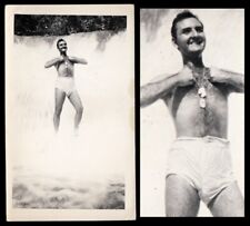 GAY ACTOR AL CHECCO from ANDY GRIFFITH SHOW HOT NUDE BEEFCAKE POSE ~ 1940s PHOTO picture