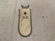 ORIGINAL WWII US ARMY M1942 WIRE CUTTERS CARRY POUCH-OD#3 picture